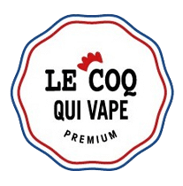 le coq qui vape logo - E-liquide Caramel Beurre Salé Le Coq Qui Vape 50ml