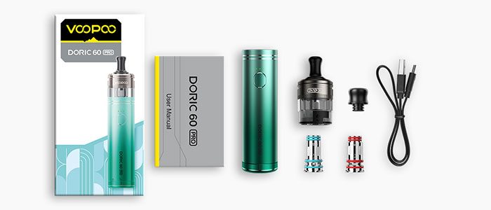 doric 60 pro voopoo composition kit - Pod Doric 60 Pro Voopoo - 2500mAh / 5ml / 60W