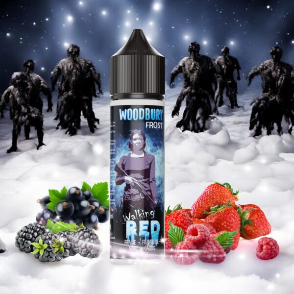 E-liquide Woodbury Frost 50ml – Walking Red Frost / Solana